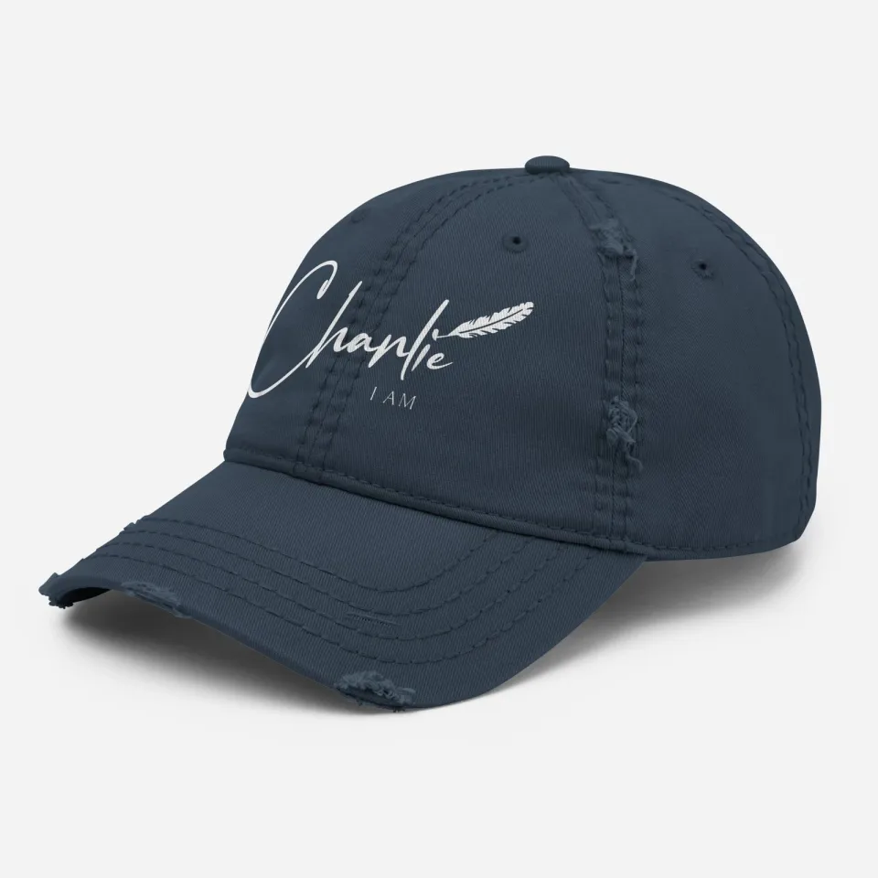 Charlie Kirk freedom Hat Unisex Distressed Cap