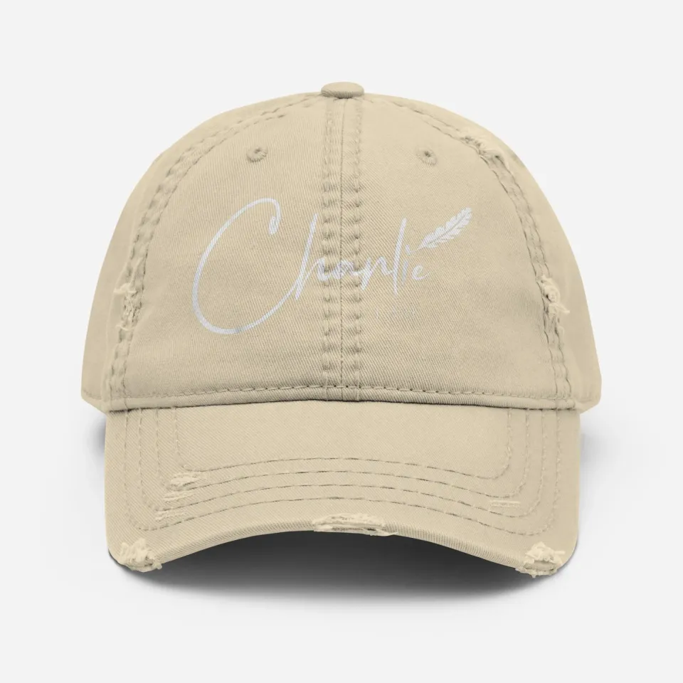 Charlie Kirk freedom Hat Unisex Distressed Cap