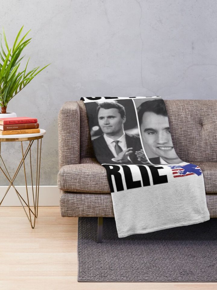 Charlie Kirk A True Patriot Blanket