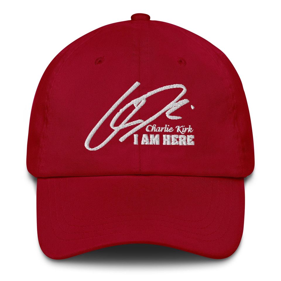 Charlie kirk baseball cap