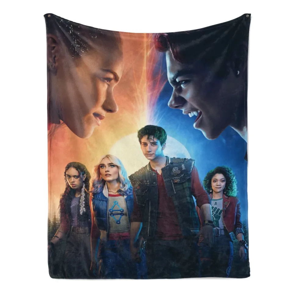 Zombies 4 Fleece Blanket, Cozy Lightweight Bed and Sofa Throw