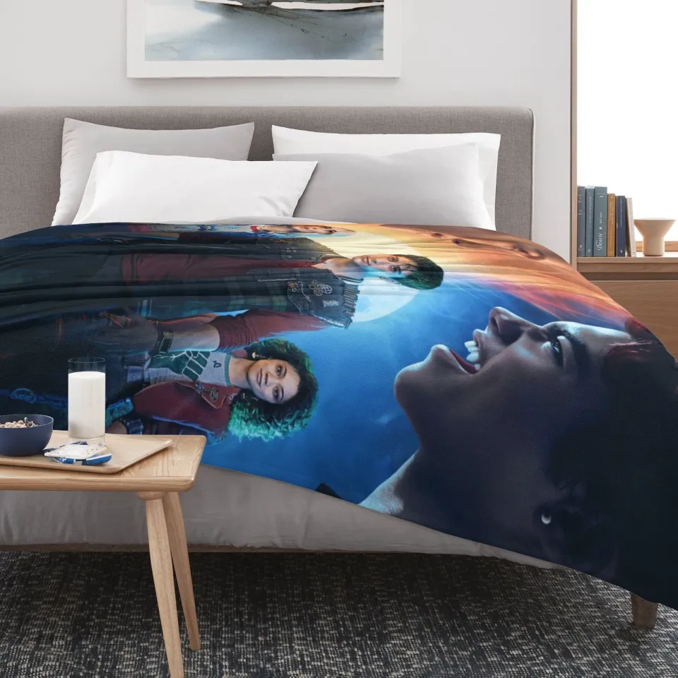 Zombies 4 Fleece Blanket, Cozy Lightweight Bed and Sofa Throw