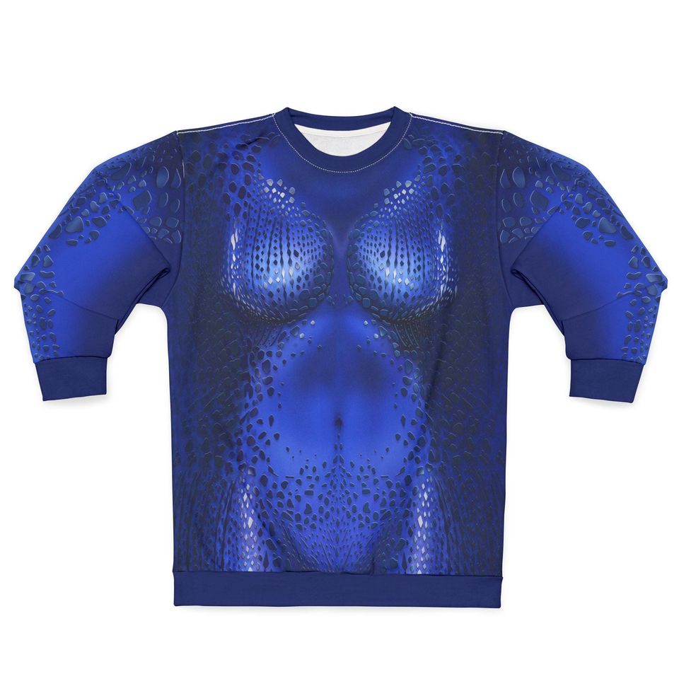 Mystique 3D Sweater, Mutant Costume, X-Men Character Inspired Cosplay, Movie Fans Outfits, Raven Darkhlme, Comic-Con Apparel