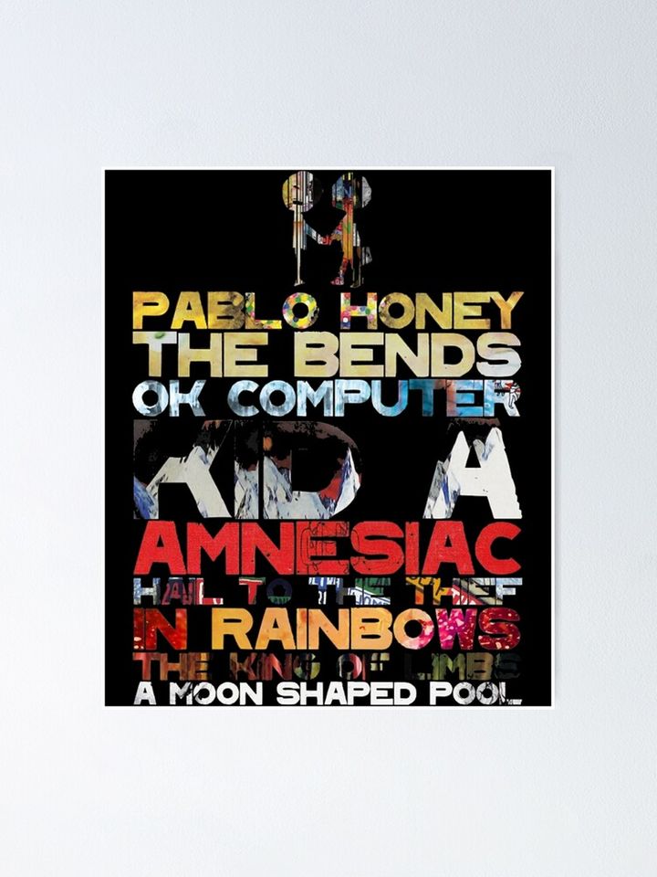 Radiohead Poster Stylish Room Decor