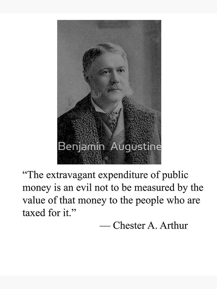 Chester A. Arthur Tote Bag