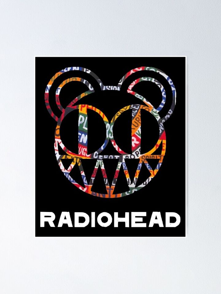 Radiohead Poster Classic Album Artwork Music Wall Decor