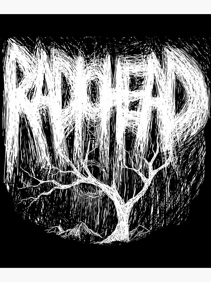 Radiohead - Sketch Design - Inverted Poster