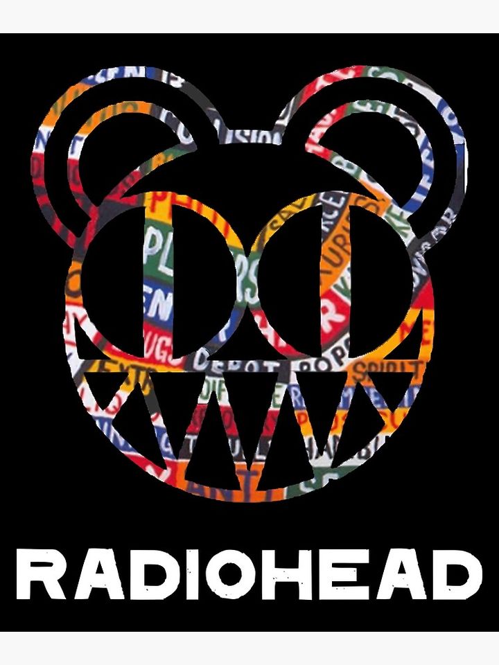 Radiohead Poster Classic Album Artwork Music Wall Decor