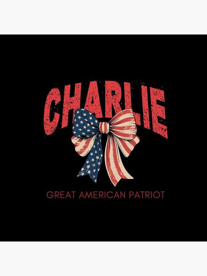 Charlie Kirk Tote Bag