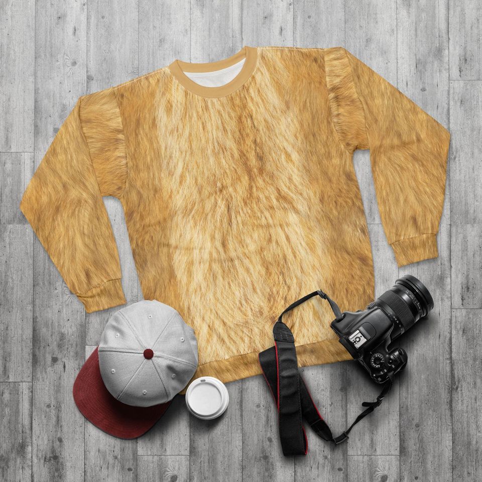 Kid Simba Long Sleeve, Mufasa Inspired Character Costume