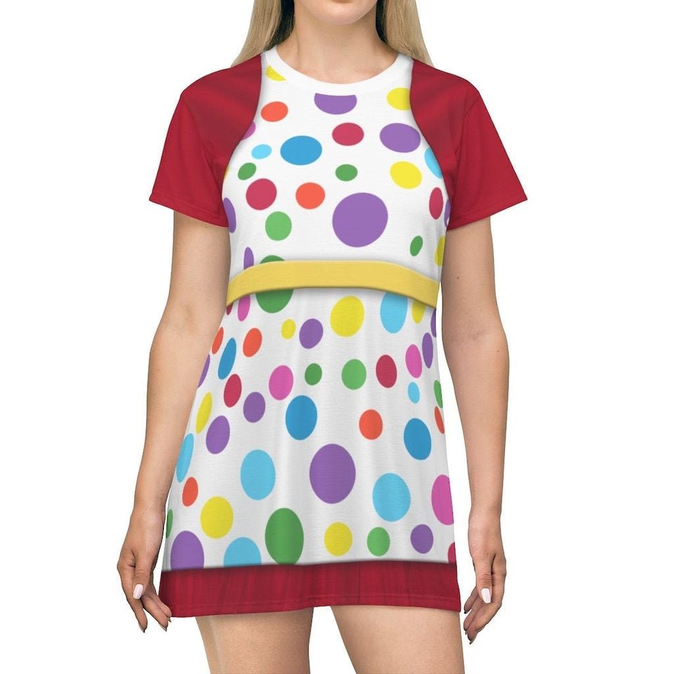 Red Move It! Shake It! MousekeDance It! Dress, Disney Magic Kingdom Costume