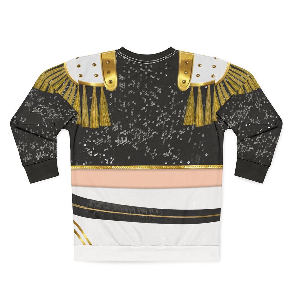 Black Gold Kpop Outfit, K-Pop Long Sleeve Cosplay, Idol Stage Performance Costume