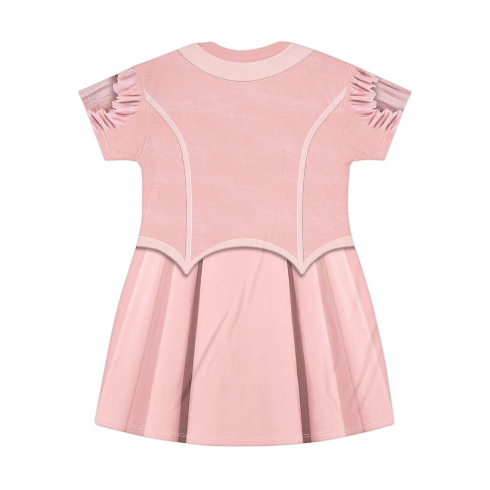 Glinda Pink Good Witch Dress Cosplay, Wicked Inspired Costume