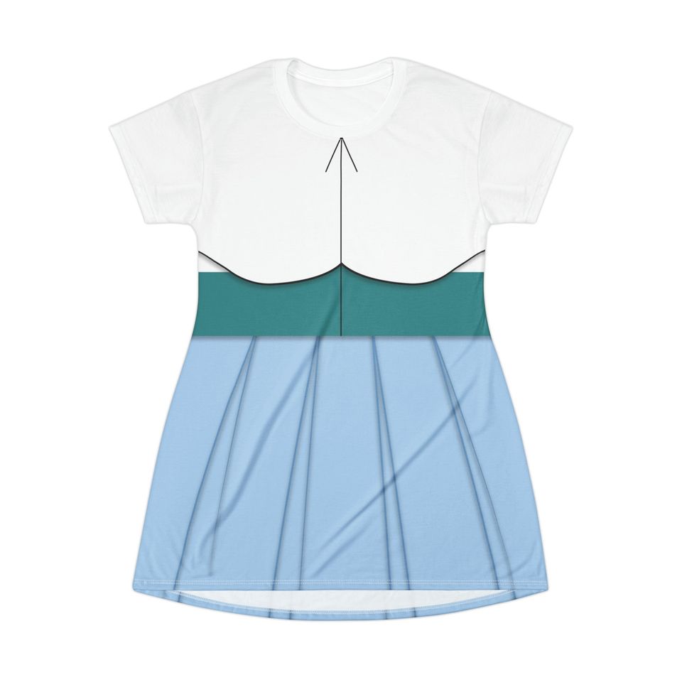 Thumbelina Short Sleeve Dress, Tiny Angel Inspired Costume