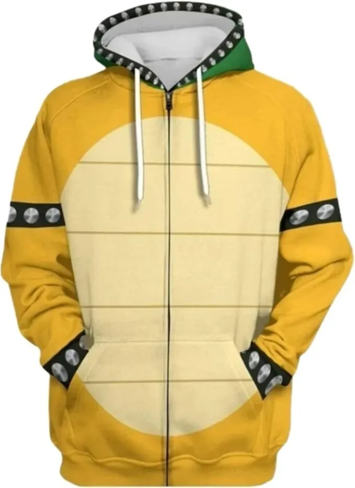 Bowser cosplay costume hoodie