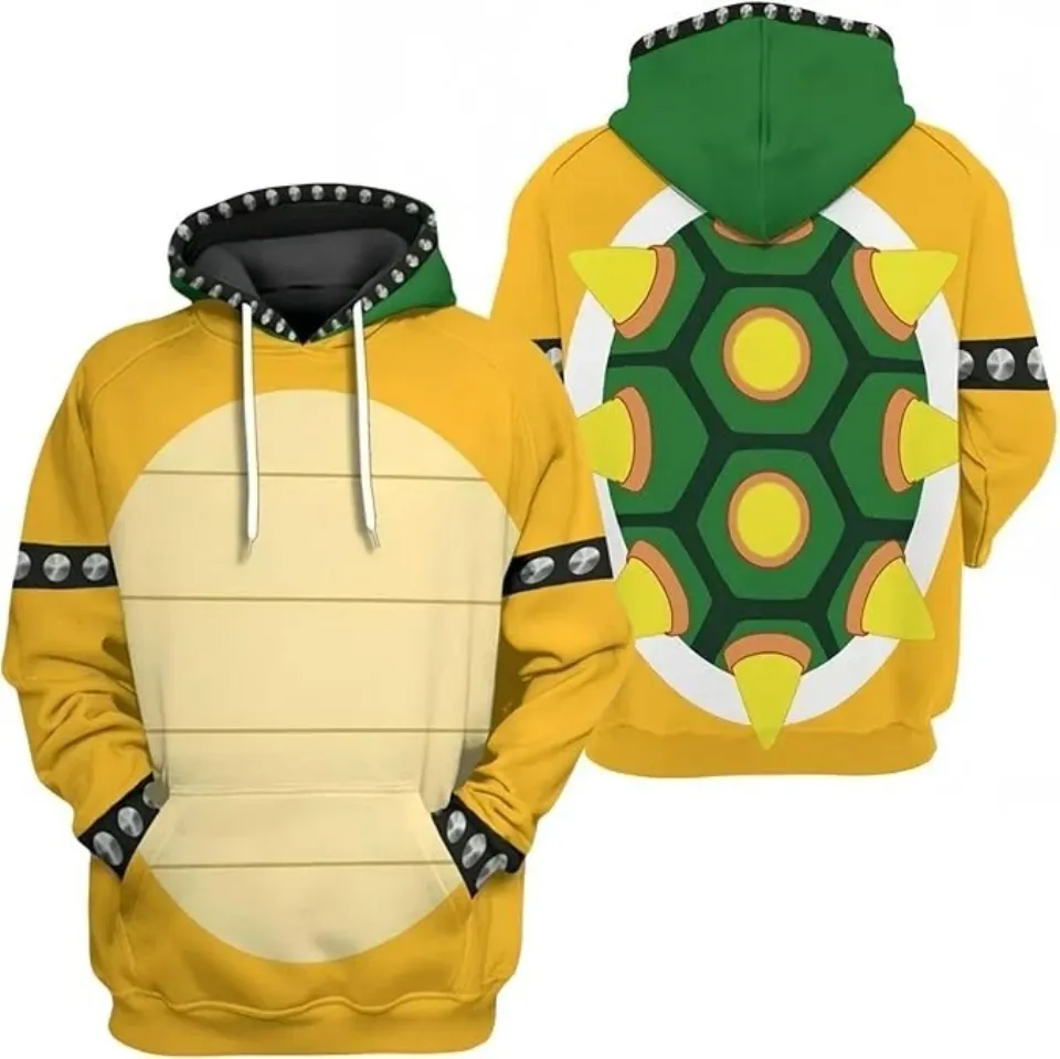 Bowser cosplay costume hoodie