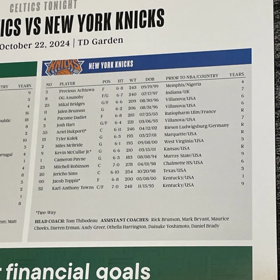 Boston Celtics 2024 Banner Night Game Poster NBA Champions Jayson Tatum