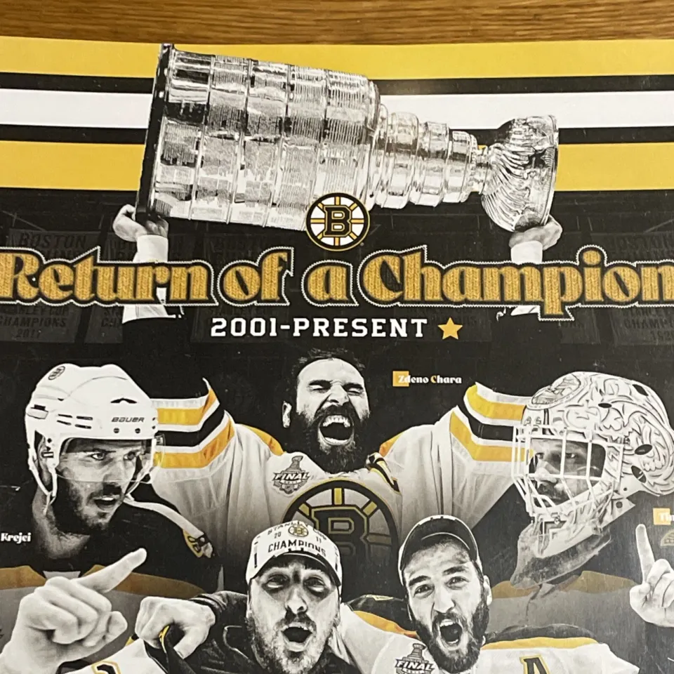 Boston Bruins Game Day Poster Era Night Toronto