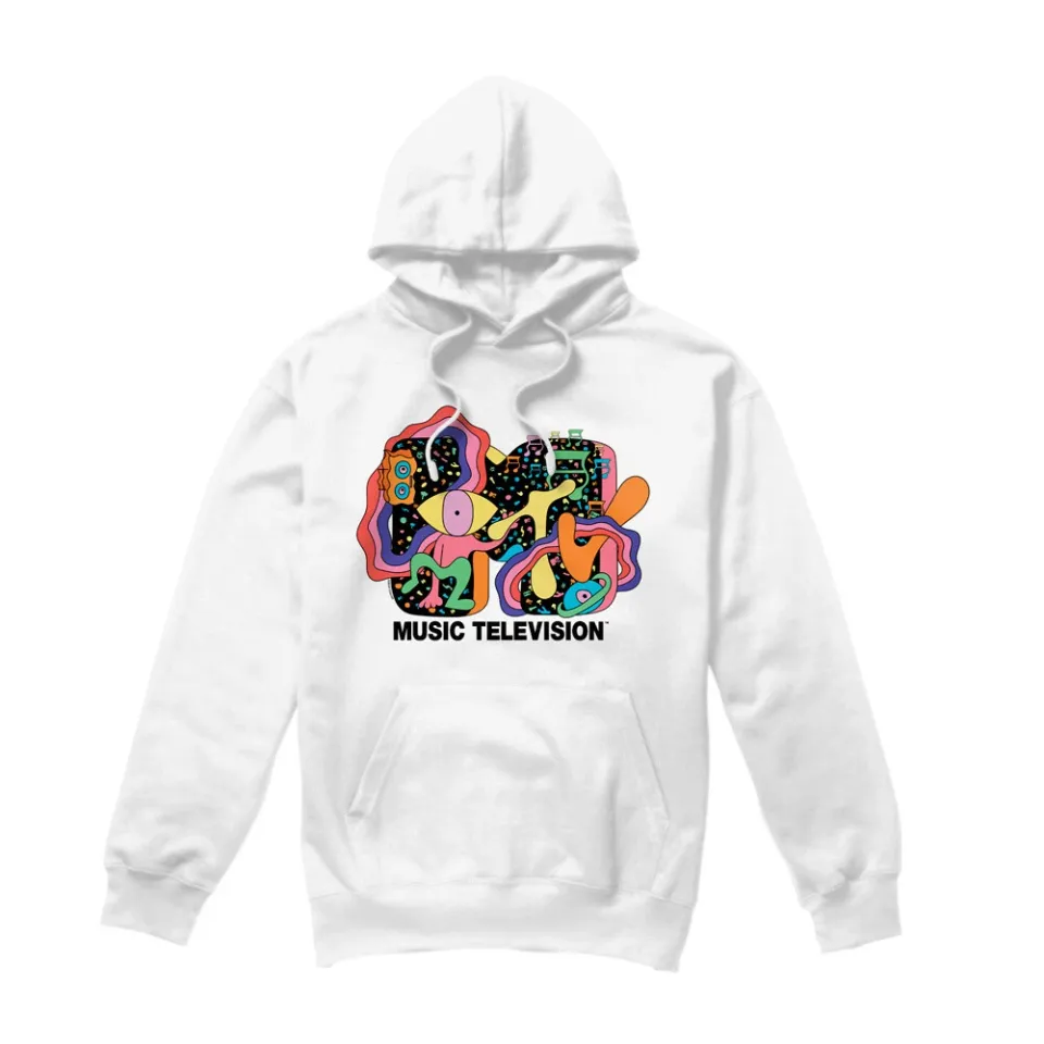 MTV Expression Hoodie White
