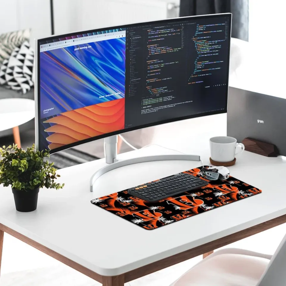 Cincinnati Bengals Desk Mat Protect The Desk Printed Table Mat Decoration
