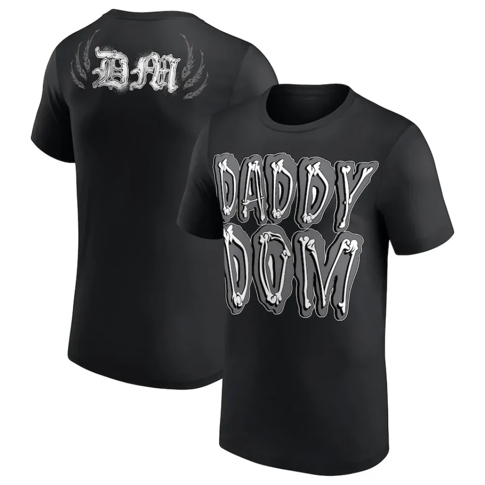 Wrestling Entertainment Black Dominik Mysterio Daddy Dom T-Shirt
