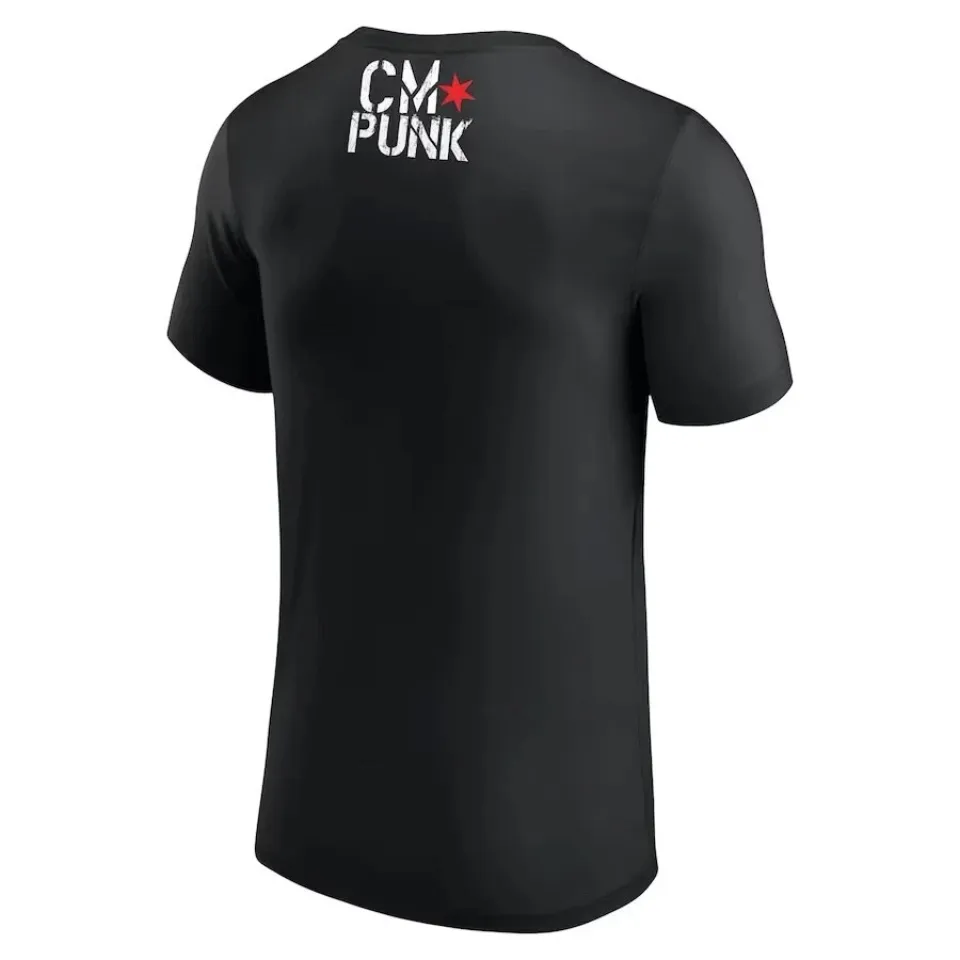Wrestling Entertainment CM PUNK HELL FROZE OVER BLACK T-SHIRT ALL SIZES