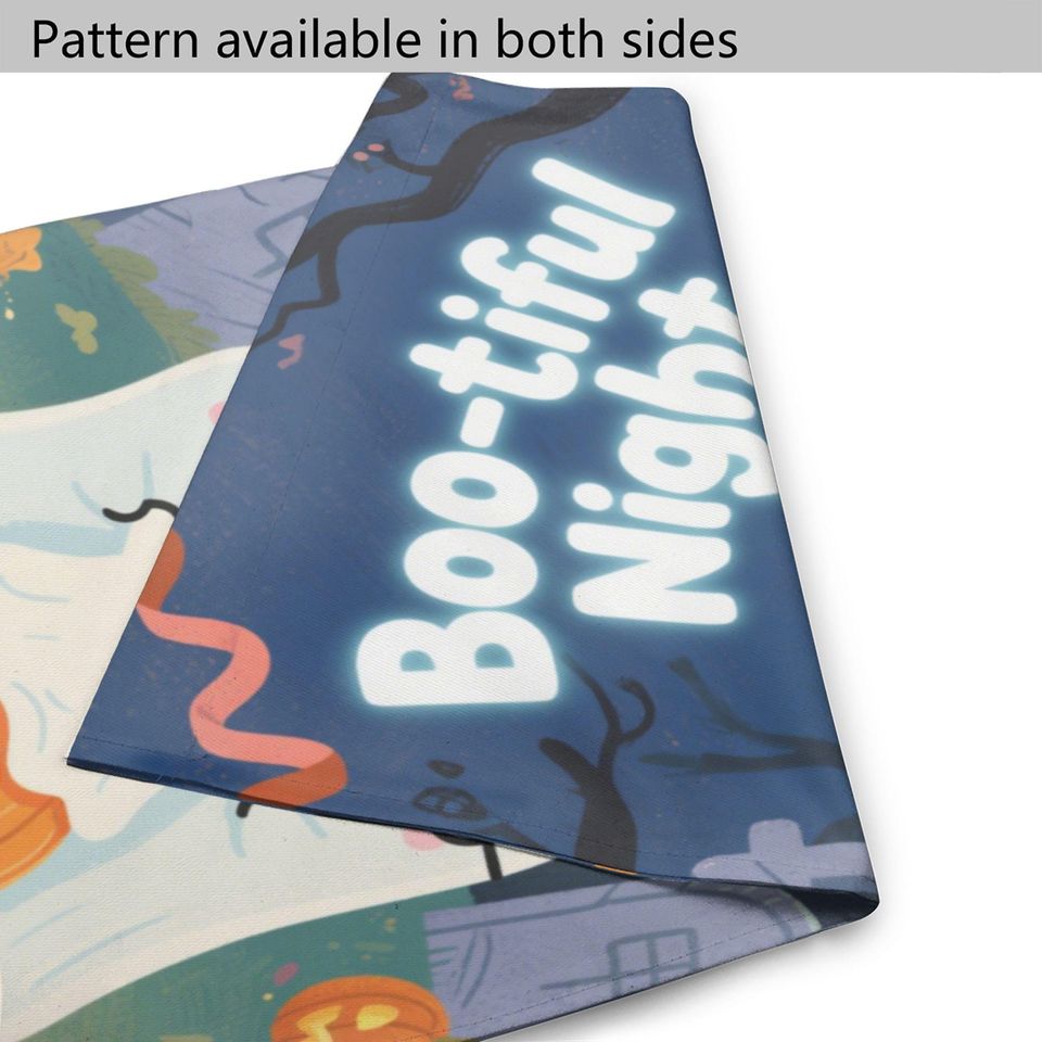 Custom Halloween Garden Flags - Double Sided Outdoor Yard Decorations