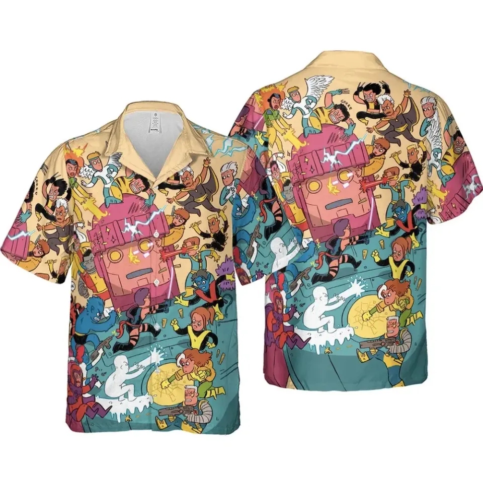 Super Style X-Men Hawaiian Shirt