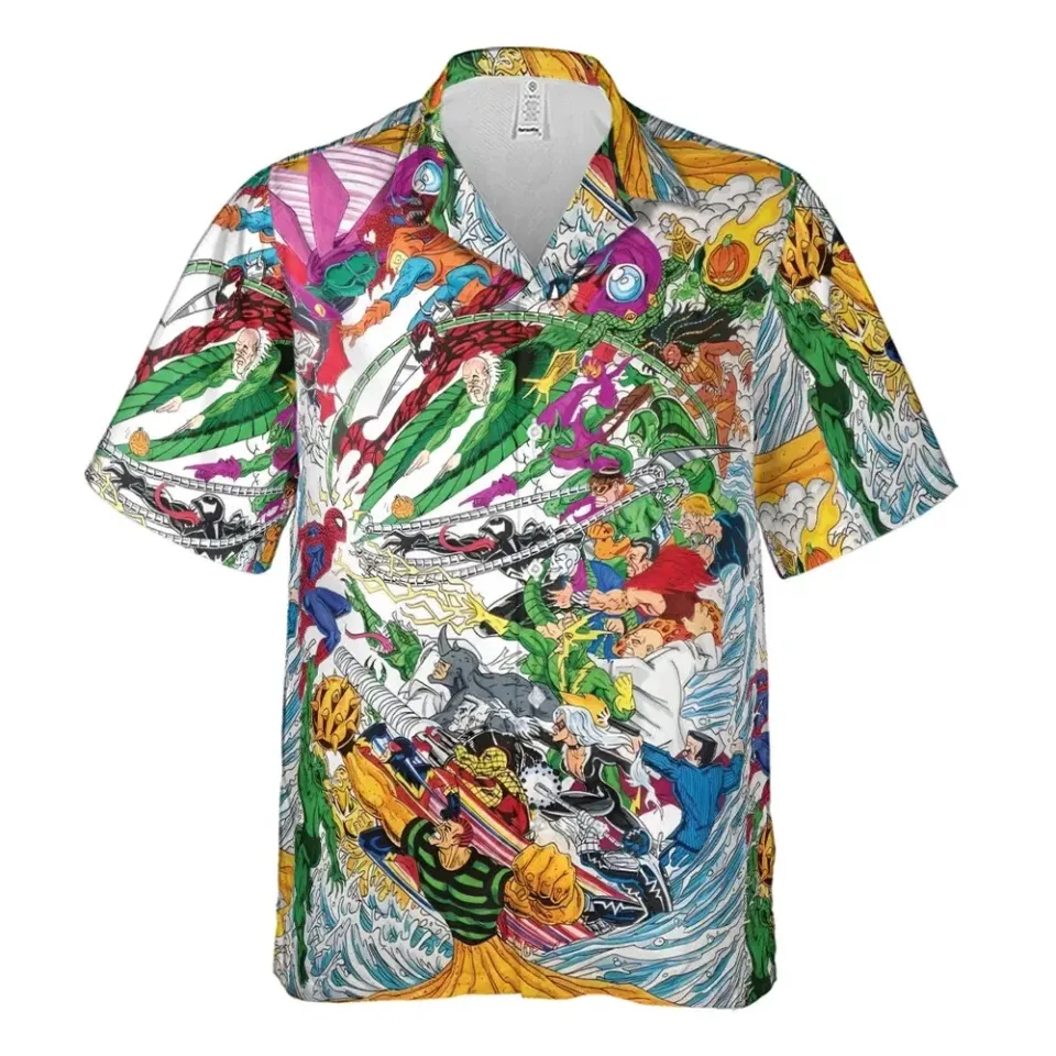 Spidey Sense Spider Man Hawaiian Shirt