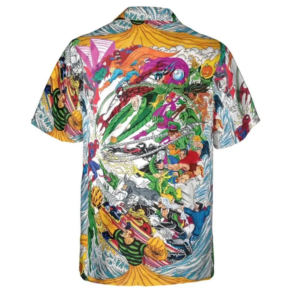 Spidey Sense Spider Man Hawaiian Shirt
