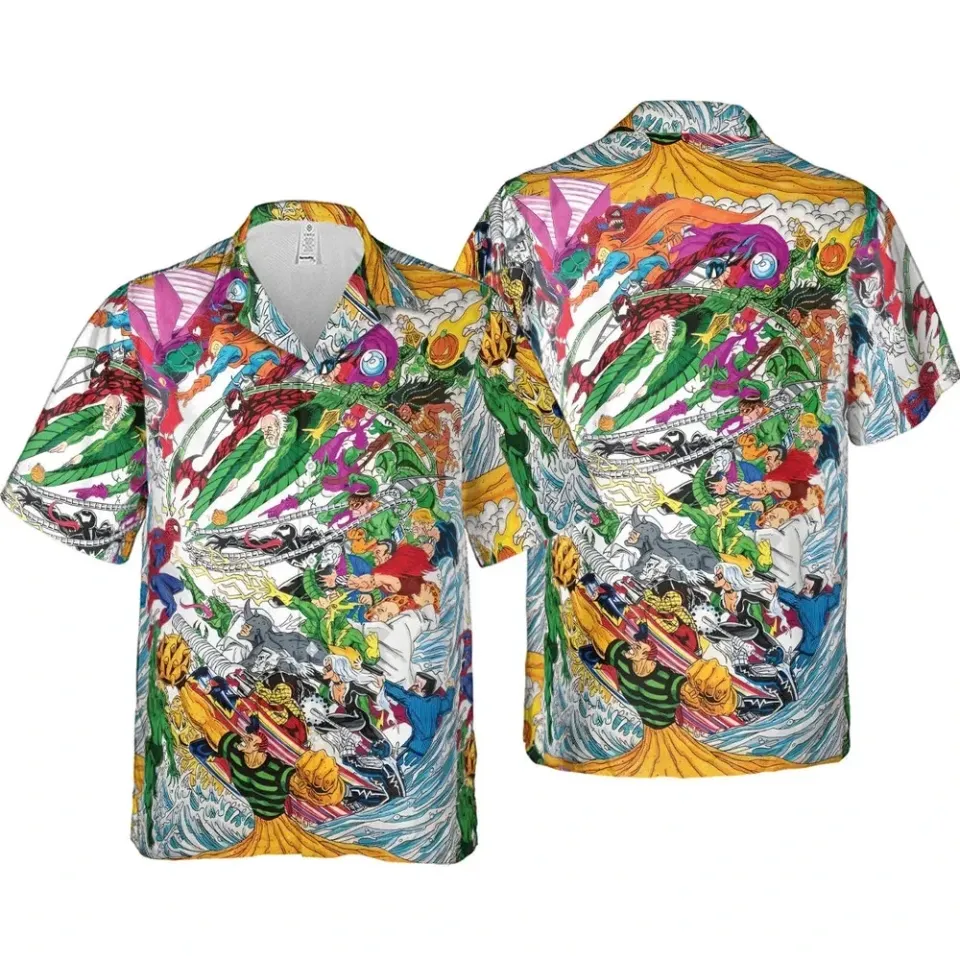 Spidey Sense Spider Man Hawaiian Shirt