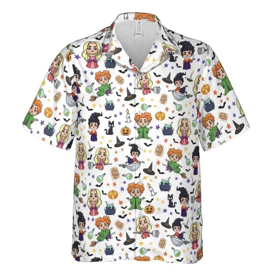 Enchanted Evenings Hocus Pocus Hawaiian Shirt