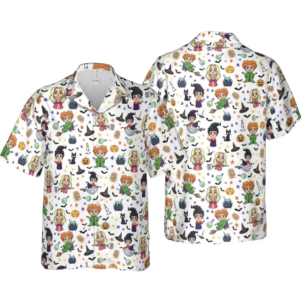 Enchanted Evenings Hocus Pocus Hawaiian Shirt