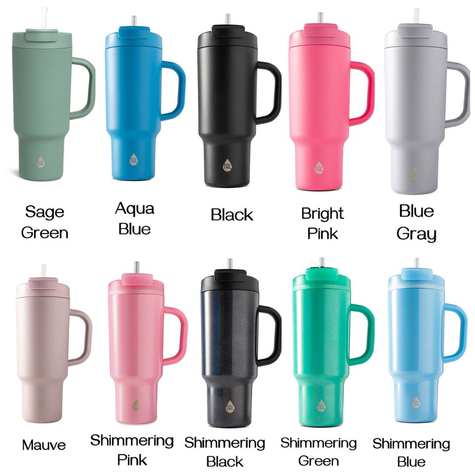 Halloween Ghost 40oz Tumbler with Handle