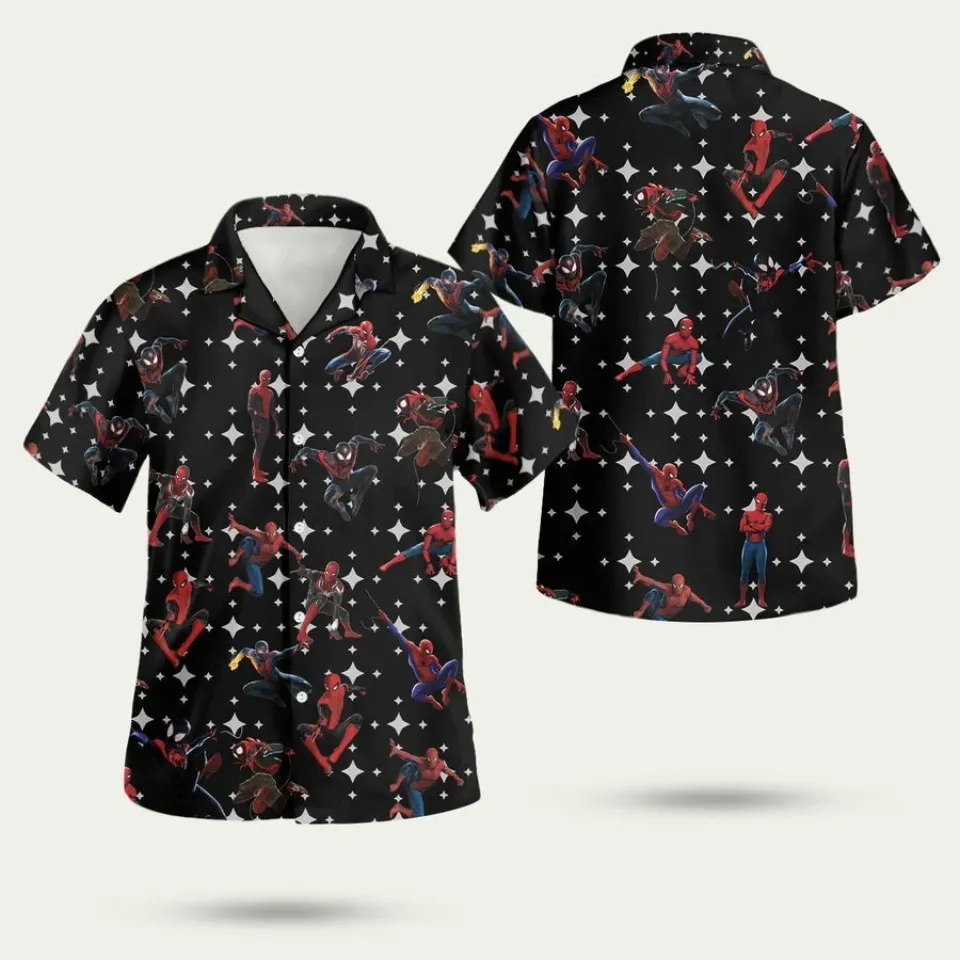 Spider Man Summer Hawaiian Shirt
