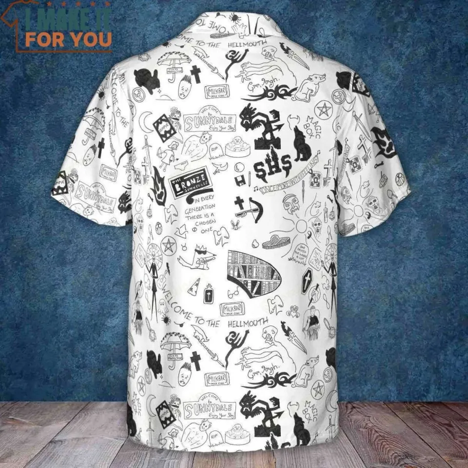 Buffy The Vampire Slayer Pattern Hawaiian Shirt
