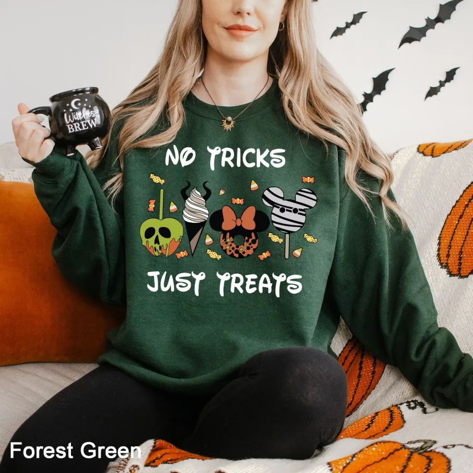 Disney Halloween Sweatshirt with Jack-o'-Lantern Design