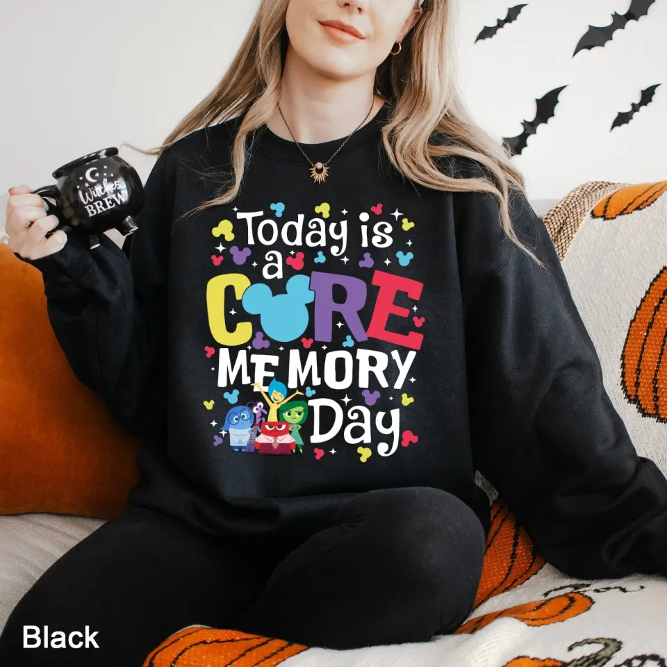 Disney Inside Out Today Is A Core Memory Day Sweatshirt