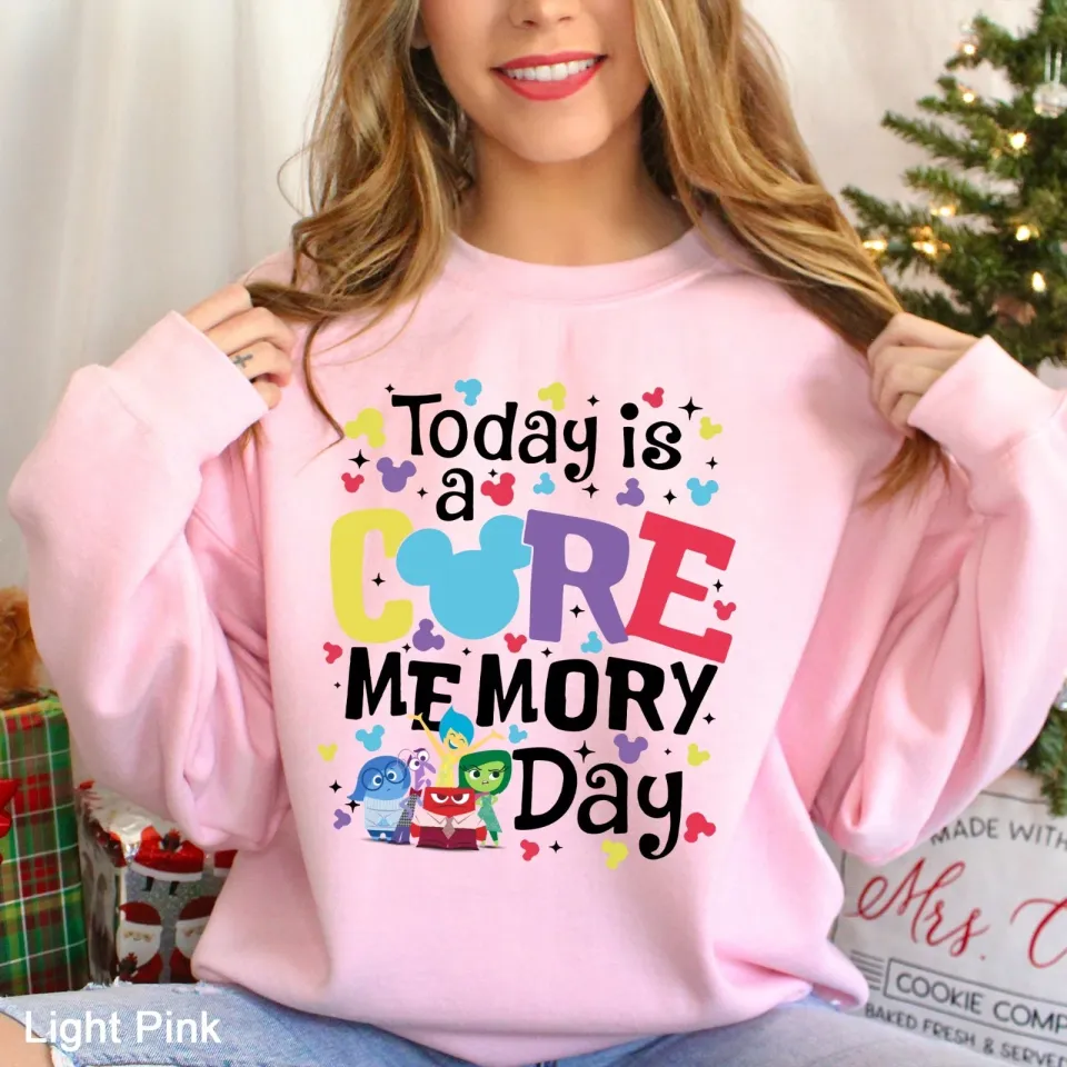 Disney Inside Out Today Is A Core Memory Day Sweatshirt