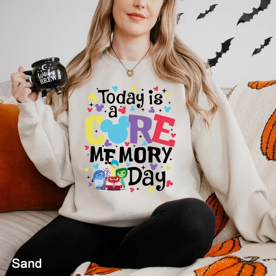 Disney Inside Out Today Is A Core Memory Day Sweatshirt