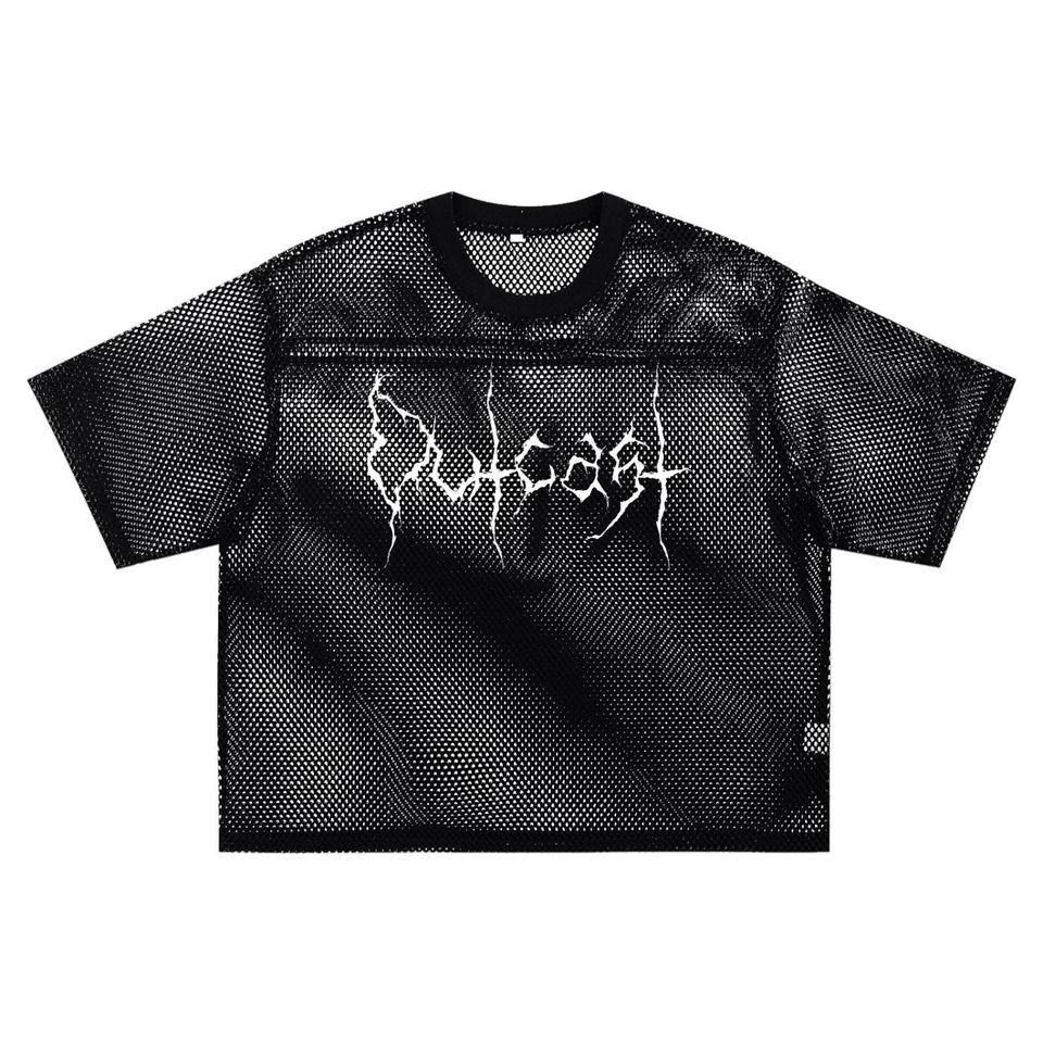 Wednesday Inspired Mesh Tee