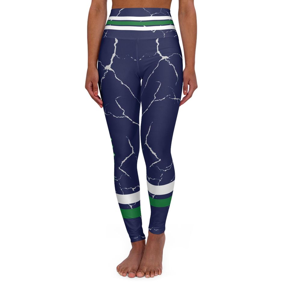 Canucks Yoga Leggings