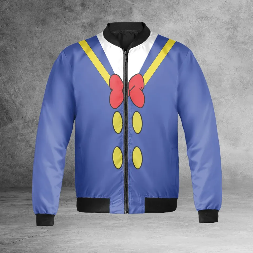 Donald Duck Cosplay Costume Mickey & Friends Cartoon Character Jacket