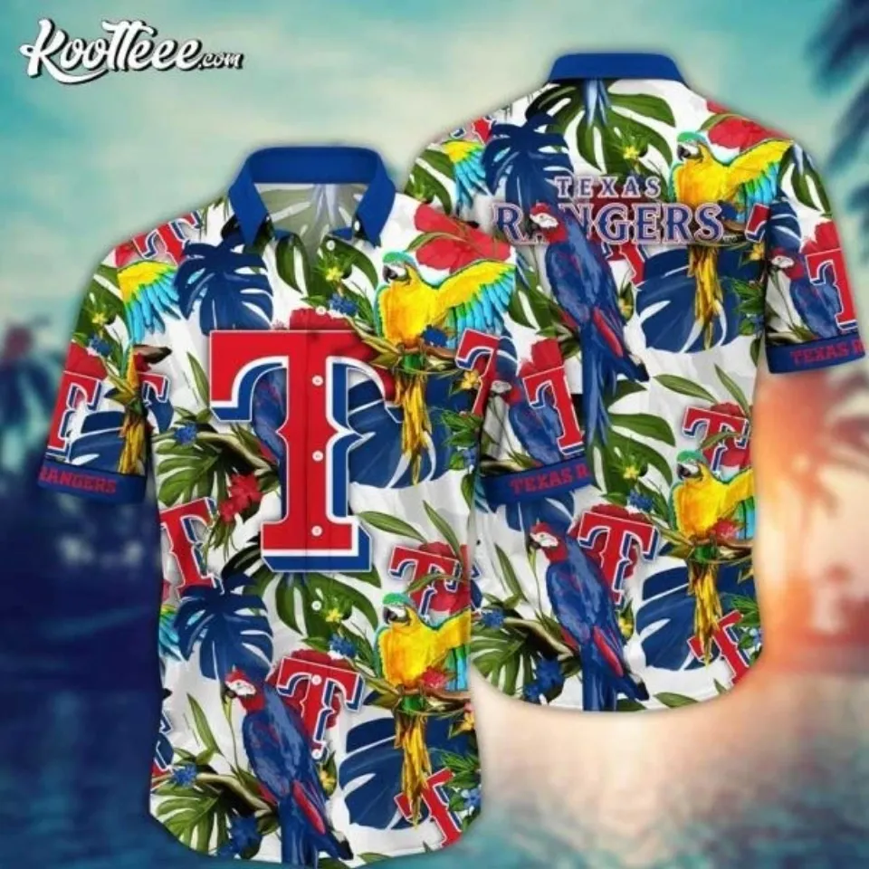 Texas Ranggerrs Aloha Hawaiian Shirt Summer Aloha Unisex, Gift for Fan