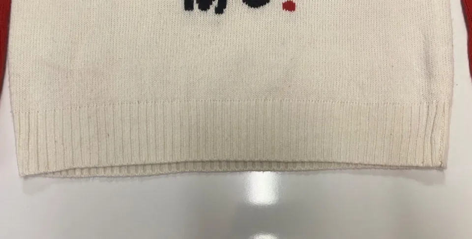 Route 66 womans christmas sweater size L not ugly cute mistletoe