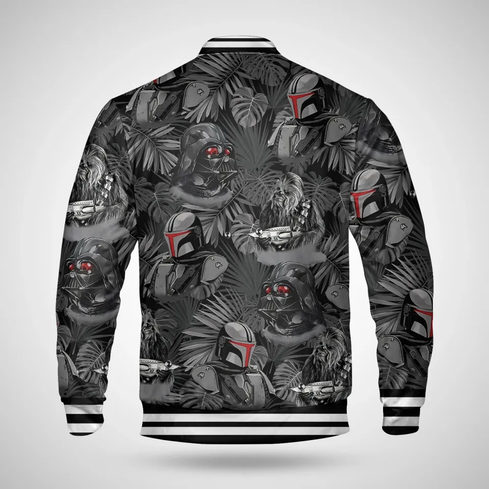Darth Vader Boba Fett Chewbacca Galaxy's Edge Dark Tropical Jacket