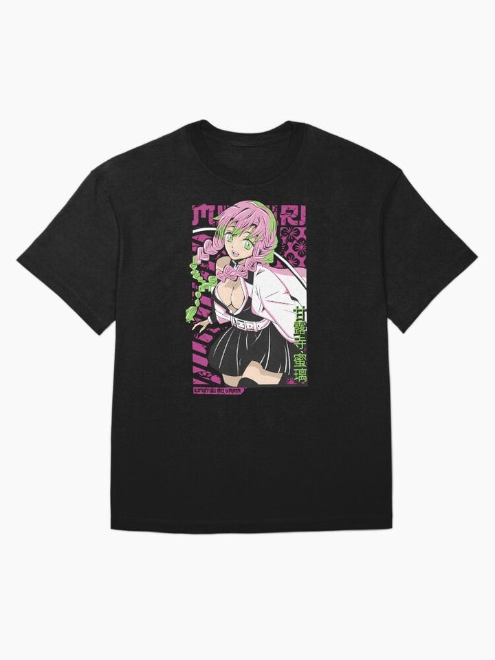 Mitsuri Love Hashira T-Shirt, Fan Art Anime Design Classic T-Shirt