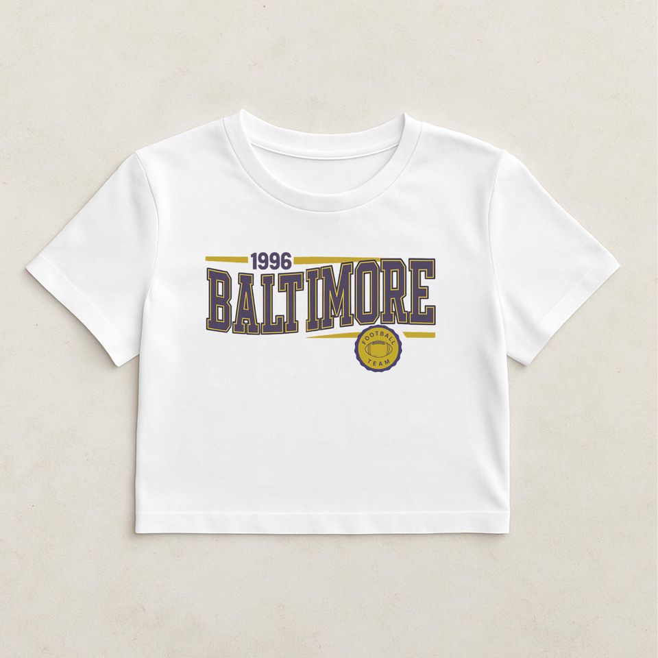 Baltimore Football Baby Tee