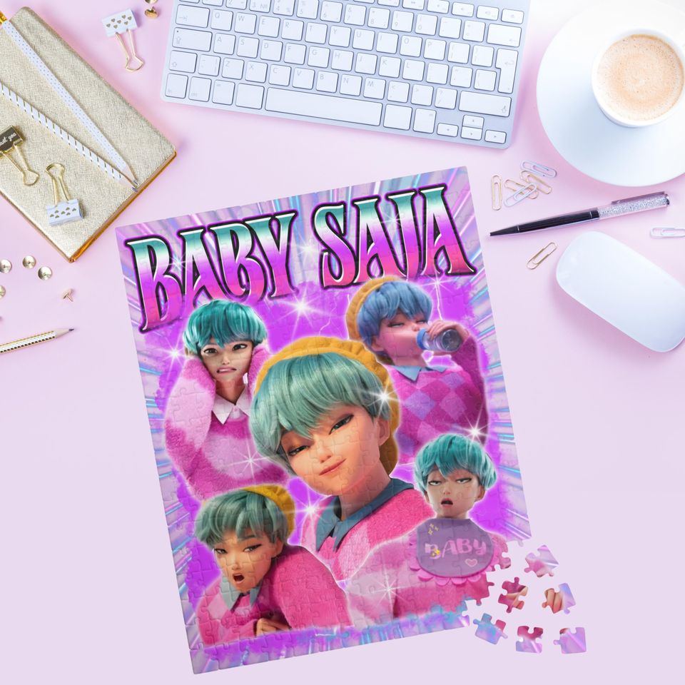 K-Pop Demon Hunters Baby Saja Puzzle Cute Saja Boys Kpop Fan Gift