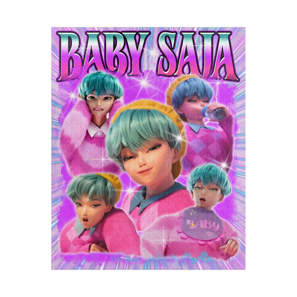 K-Pop Demon Hunters Baby Saja Puzzle Cute Saja Boys Kpop Fan Gift